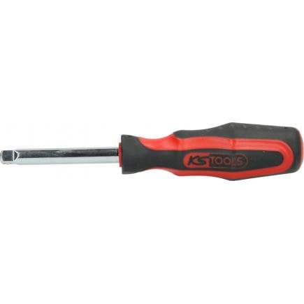 KS TOOLS 918.1434 - 1/4" Poignée emmanchée 4 pans CHROME plus, 150mm