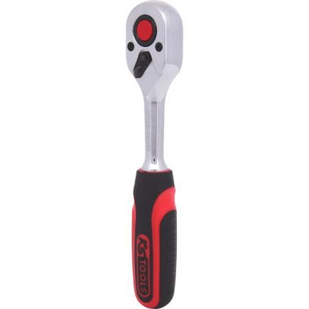 KS TOOLS 918.1490 - 1/4" Cliquet réversible CHROME plus, 72 Zahn