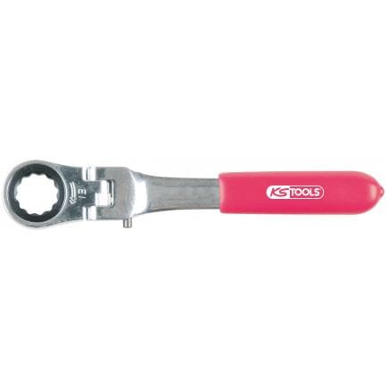 KS TOOLS 918.3507 - Cliquet réversible articulé, 13 mm