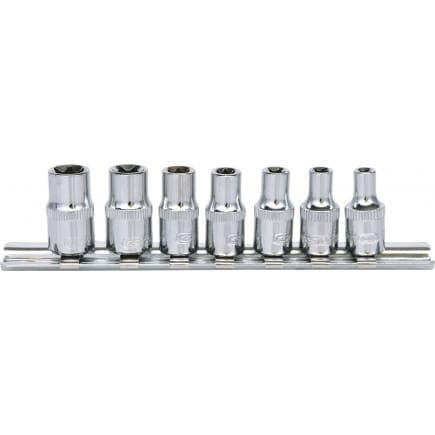 KS TOOLS 918.4355 - 1/4" Jeu de douilles Torx E CHROME plus (7 pcs)