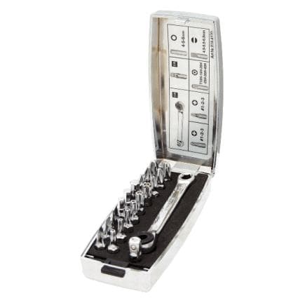 KS TOOLS 918.4520 - 1/4" Coffret d'embouts CHROME plus (20 pcs)