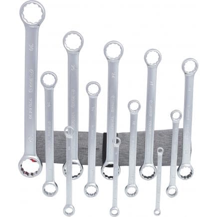 KS TOOLS 920.0450 - Jeu de clés polygonales ULTIMATEplus, droites (12 pcs)