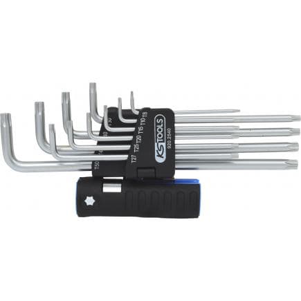 KS TOOLS 920.2540 - Jeu de clés mâles Torx 3 en 1 XL (10 pcs)