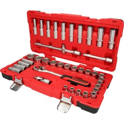 KS TOOLS 951.0639 - 1/2" Coffret de douilles (39 pcs)