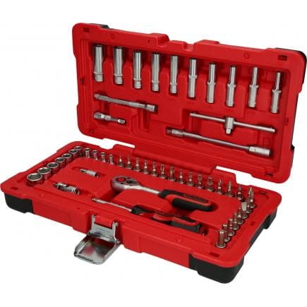 KS TOOLS 951.0652 - 1/4" Coffret de douilles (52 pcs)