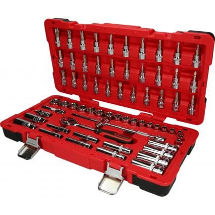 KS TOOLS 958.0666 - 3/8" CHROME plus Coffret de douilles (66 pcs)