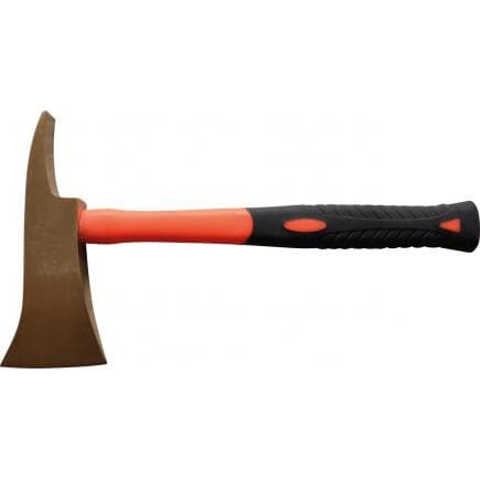 KS TOOLS 962.9032 - Hachette de pompier BRONZE plus, manche fibre, 400 mm