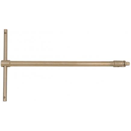 KS TOOLS 963.1287 - Clé à douilles articulée avec poignée en T BRONZE plus 1/2" 460 mm