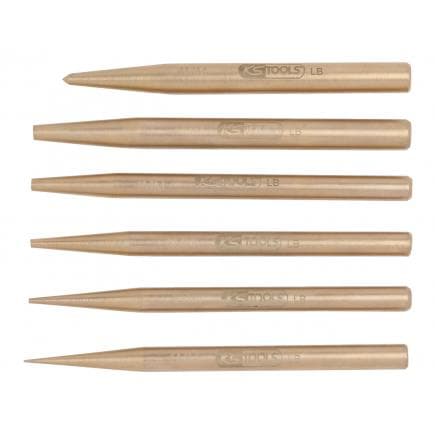 KS TOOLS 963.2560 - Jeu de chasses clous BRONZE plus (6 pcs)