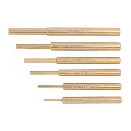 KS TOOLS 963.2590 - Jeu de chasses goupilles BRONZE plus (6 pcs)