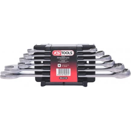 KS TOOLS 964.0130 - Jeu de clés mixtes coudées EDELSTAHL (6 pcs)