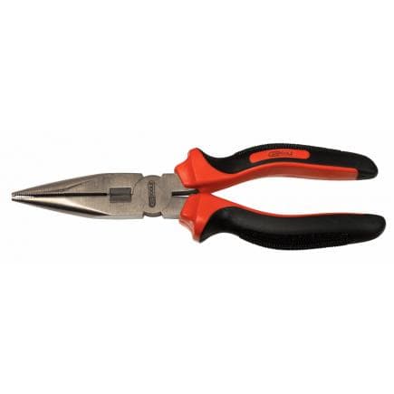 KS TOOLS 965.0610 - Pince à bec demi-rond TITAN plus, 170 mm
