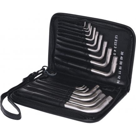 KS TOOLS 965.2004 - Jeu de clés mâles six pans TITAN plus (17 pcs)