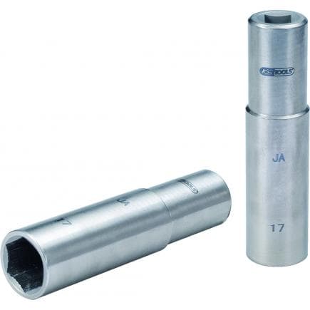KS TOOLS 965.3857 - 3/8" Douilles 6 pans TITAN plus, longues, 17 mm
