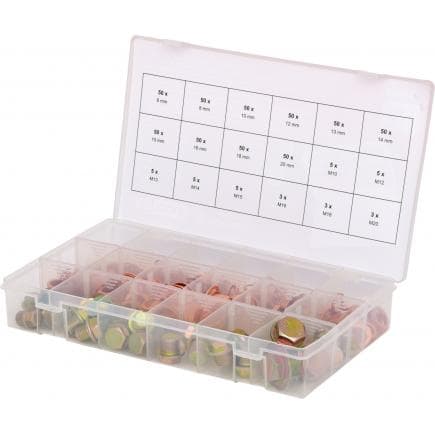 KS TOOLS 970.0200 - Assortiment de vis de vidange carter et joint, (534 pcs)