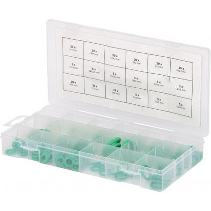 KS TOOLS 970.0260 - Assortiment de joints toriques pour climatisation HNBR, interieur ø 3-22mm, (225 pcs)