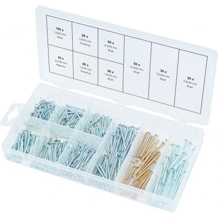 KS TOOLS 970.0370 - Assortiment de clous (550 pcs)
