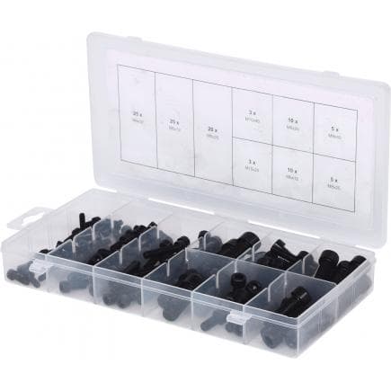 KS TOOLS 970.0390 - Assortiment de vis 6 pans métriques, (106 pcs)