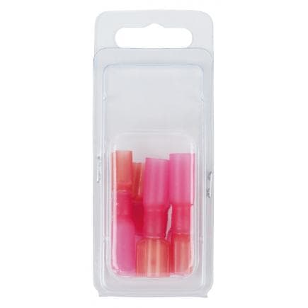 KS TOOLS 970.0640 - Assortiment de raccords à sertir isolés, rouges, AWG22-16 connecteur (6 pcs)