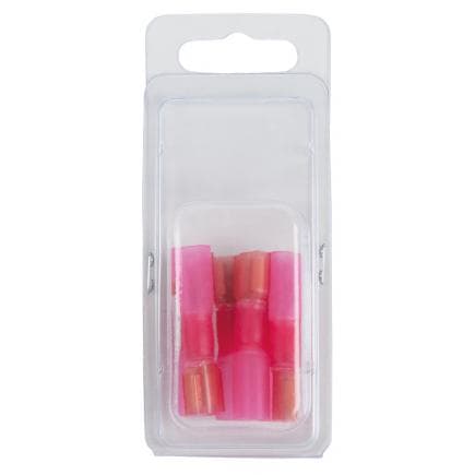 KS TOOLS 970.0670 - Assortiment de raccords à sertir isolés, rouges, AWG22-16 douille (6 pcs)
