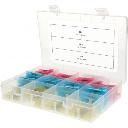 KS TOOLS 970.0790 - Assortiment de raccords rétractables, 0,5 mm² - 6,0 mm² (200 pcs)