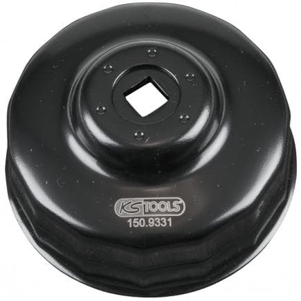 KS TOOLS 150.9331 - 3/8" Cloche pour filtre à huile 80/82-15