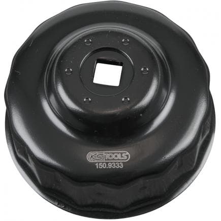 KS TOOLS 150.9333 - 3/8" Cloche pour filtre à huile 75/77-15