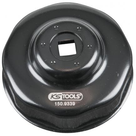 KS TOOLS 150.9339 - 3/8" Cloche pour filtre à huile 76-8