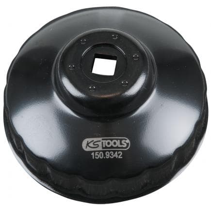 KS TOOLS 150.9342 - 3/8" Cloche pour filtre à huile 86-18