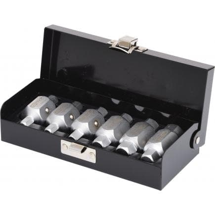 KS TOOLS 150.9390 - Jeu de douilles-bouchons de vidange (6 pcs)