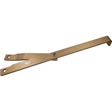 KS TOOLS 150.9708 - Clé de maintien de moyeu de roue, 620 mm