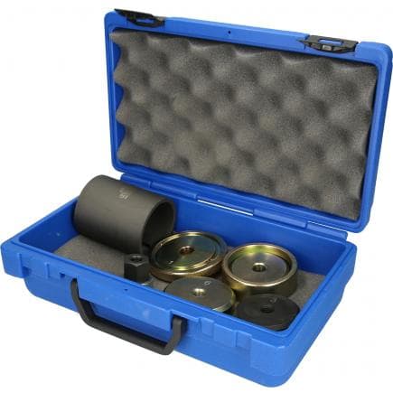 KS TOOLS 150.9855 - Jeu d'outils de silentblocs pour support d'essieu arrière BMW (8 pcs)