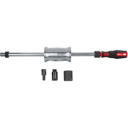 KS TOOLS 152.1275 - M27+M17+10 mm Kit d'extracteur d'injecteurs avec masse à inertie, 1,5 kg (4 pcs)