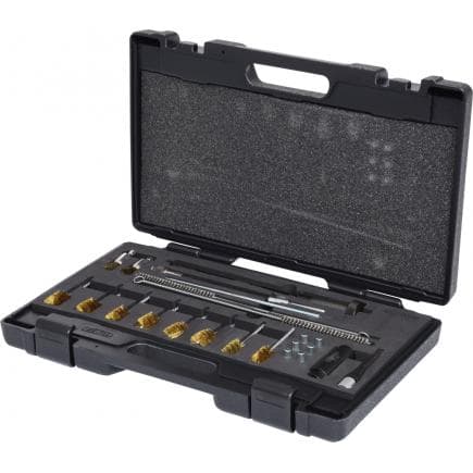 KS TOOLS 152.1370 - Kit de nettoyage du puits d'injection (23 pcs)