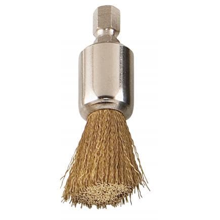 KS TOOLS 152.1384 - Brosse en laiton ondulé