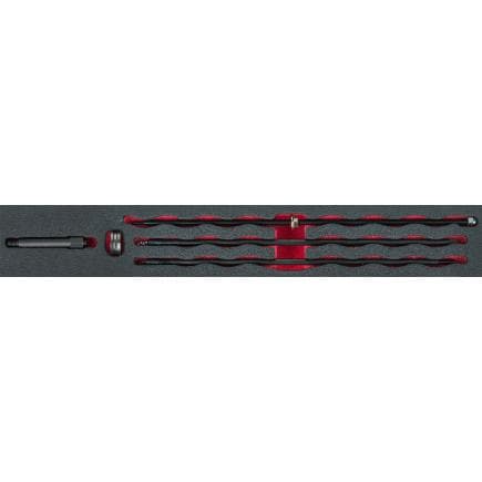 KS TOOLS 152.1640 - Jeu d'alésage universel pour têtes de bougies de préchauffage M8 x 1,0