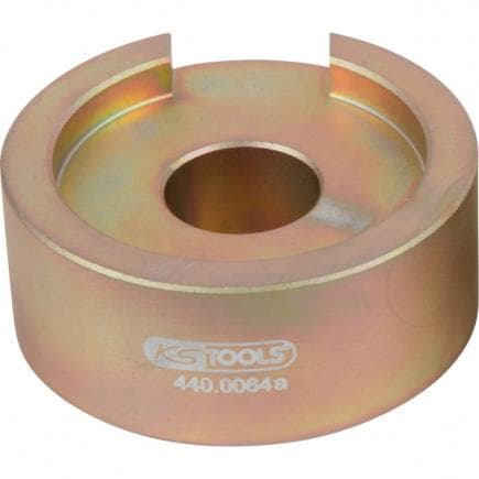 KS TOOLS 440.0064A - Plaque de support pour le montage VW / Audi / Seat / Skoda, ø 64 mm