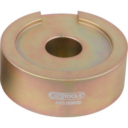 KS TOOLS 440.0064B - Plaque de support pour le montage VW / Audi / Seat / Skoda, ø 72 mm