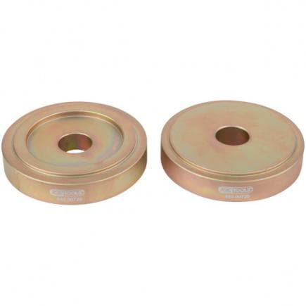 KS TOOLS 440.0072 - Jeu de plaques de maintien de montage pour Ford / Mazda / Volvo (2 pcs)