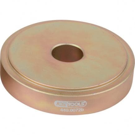 KS TOOLS 440.0072B - Plaque de support pour le montage Ford / Mazda / Volvo, ø 86x77 mm