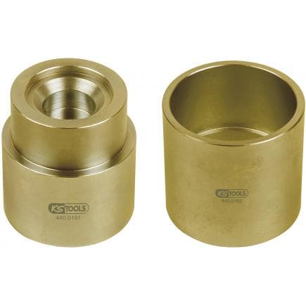 KS TOOLS 440.0435 - Jeu de pièces de pression pour Mercedes Sprinter et Volkswagen LT 35 (2 pcs)