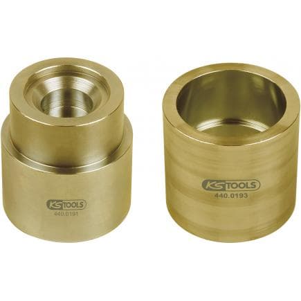 KS TOOLS 440.0445 - Jeu de pièces de pression pour Volkswagen T4 (2 pcs)
