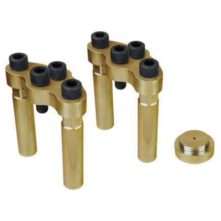 KS TOOLS 440.0495 - Extracteurs de moyeu pour remorques de structure basse (15 pcs)