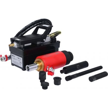 KS TOOLS 440.9995 - Unité hydraulique 22 t avec pompe pneumatique/hydraulique (13 pcs)