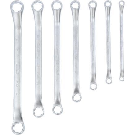 KS TOOLS 517.1555 - Jeux de clés polygonales RESCUEpower coudée 6-19 mm (7 pcs.)