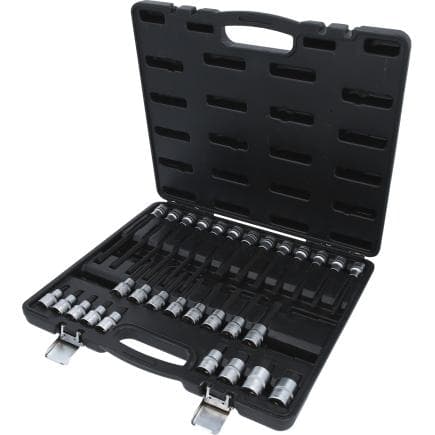 KS TOOLS 911.4510 - Jeu de douilles à embout 1/2" pour vis à six pans creux (30 pcs.)