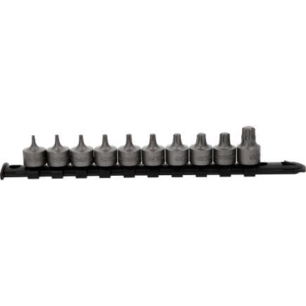 KS TOOLS 917.4015 - Jeu de douilles à embout 3/8" Torx courtes T10-T55 (10 pcs.)
