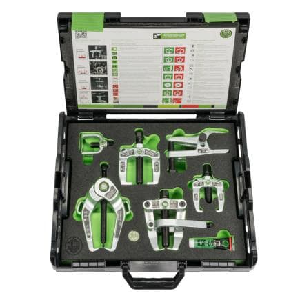 KUKKO K-127-A/6 - Kit de service Front-End pour le démontage et la maintenance des bras oscillants