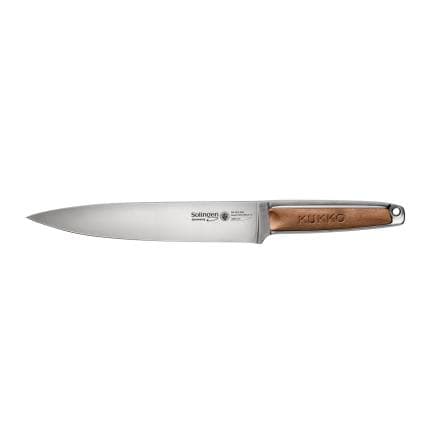 KUKKO 90-202-200 - Couteau à viande avec manche en noyer