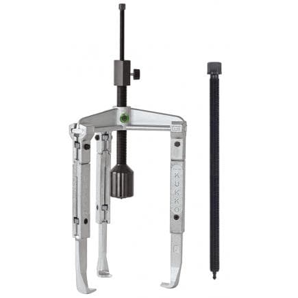 KUKKO 30-2-3-B - Extracteur universel à 3 bras à mâchoires allongée et vis hydraulique longue